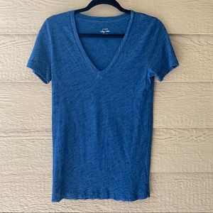 NEW J Crew Vintage Cotton V Neck T-Shirt